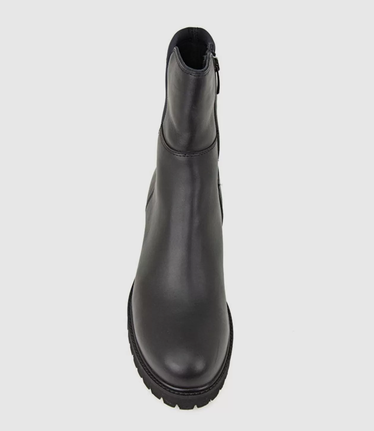 Edward Meller La Canadienne<Calista Elastic Back Flat Ankle Boot In Black