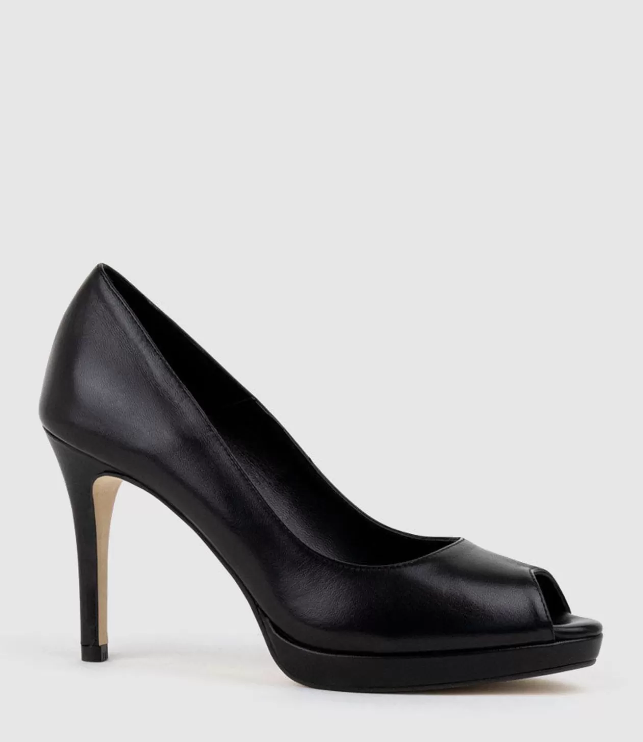 Edward Meller High Heel<Corine95 Peeptoe Pump In Black