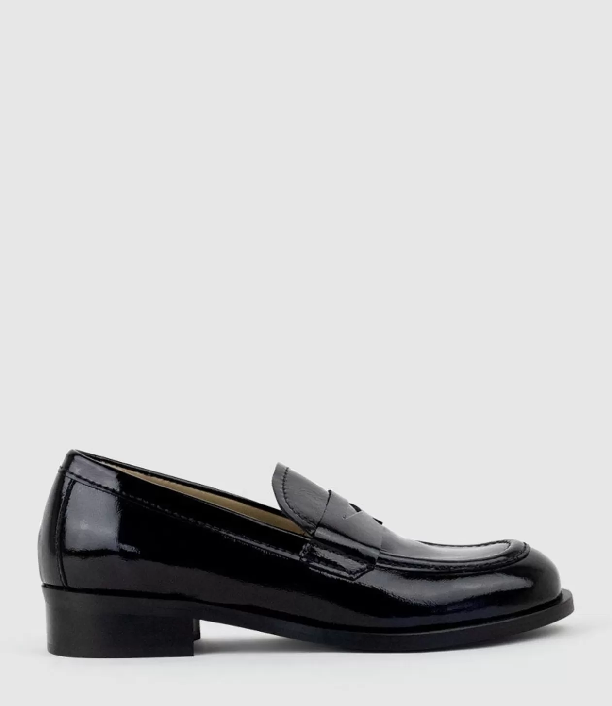 Edward Meller La Canadienne<Dominic Moccasin In Black Patent