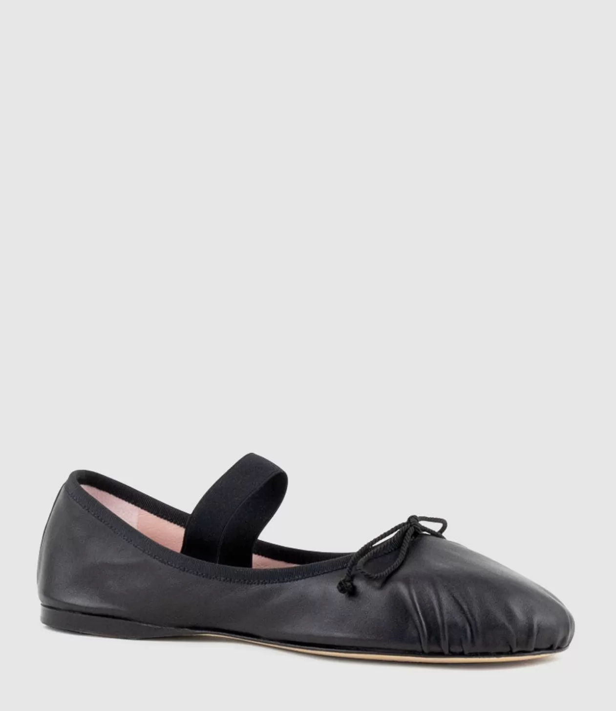 Edward Meller Ballet Flats<Eden Ballet With Elastic Strap In Black