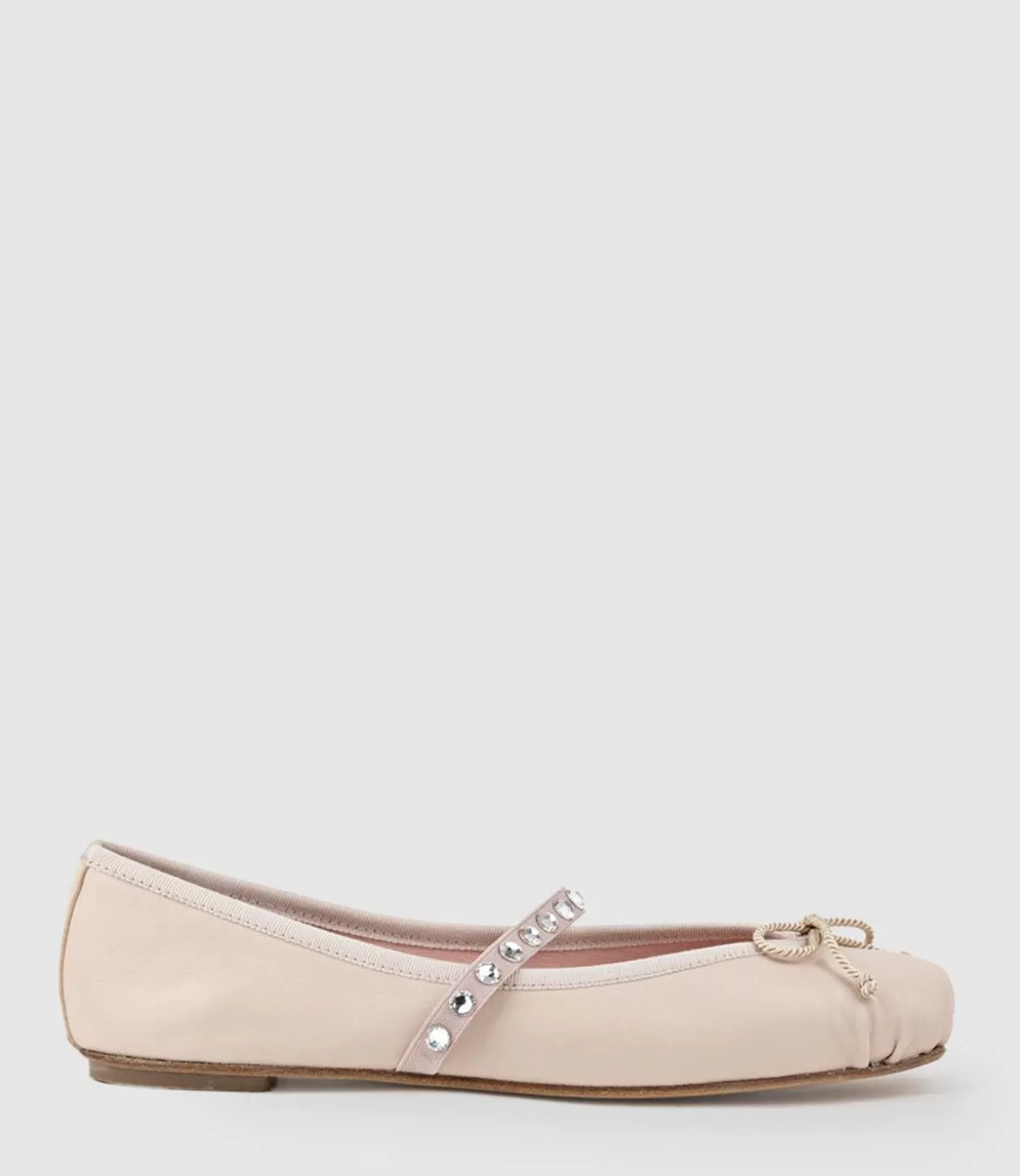 Edward Meller Pretty Ballerinas<Emelio Ballet With Crystal Strap In Nude