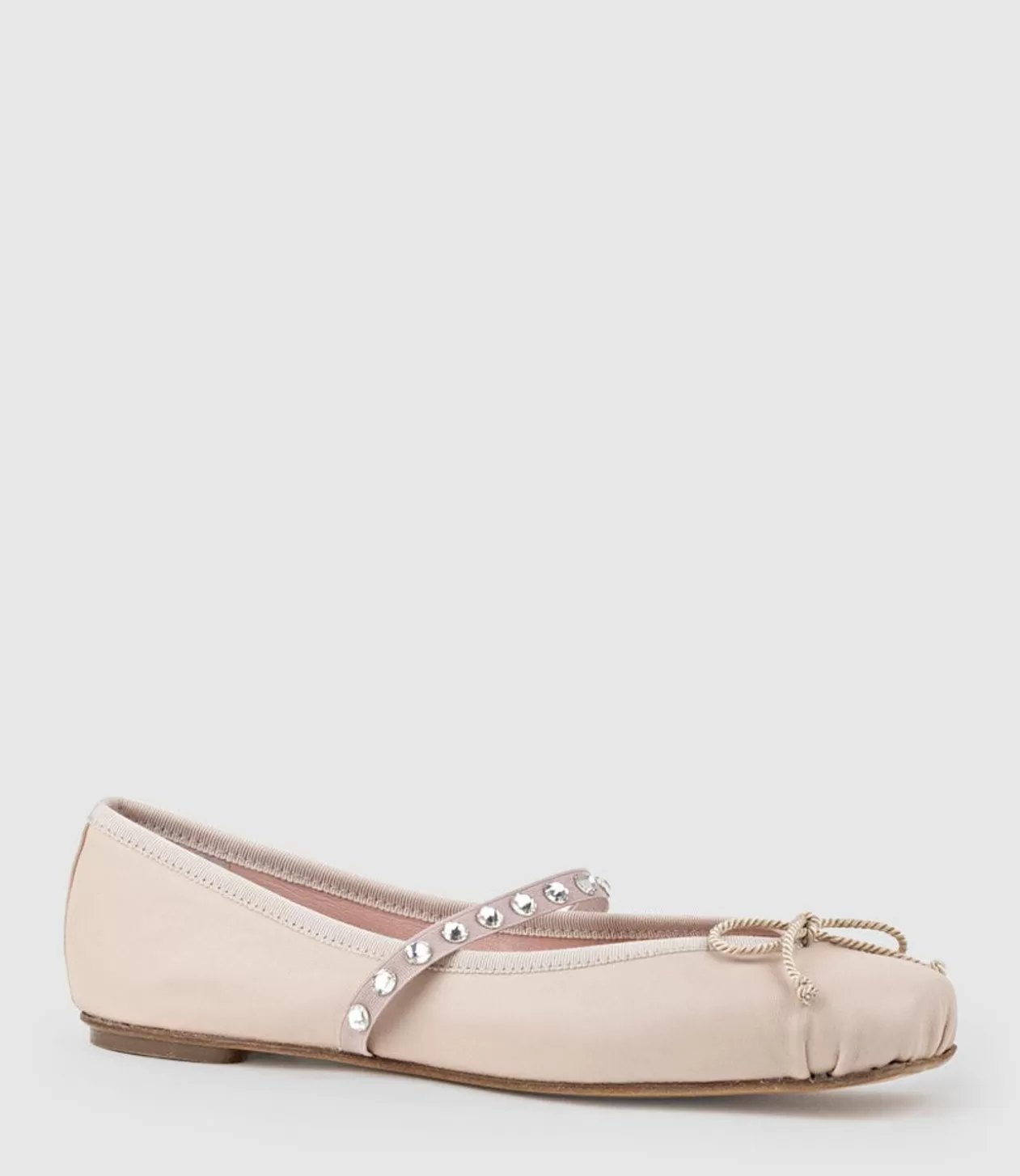 Edward Meller Pretty Ballerinas<Emelio Ballet With Crystal Strap In Nude