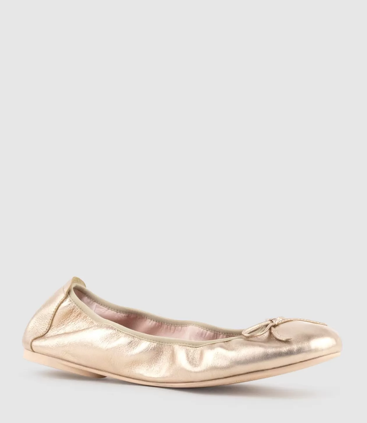 Edward Meller Ballet Flats<Esme Classic Soft Ballet In Gold