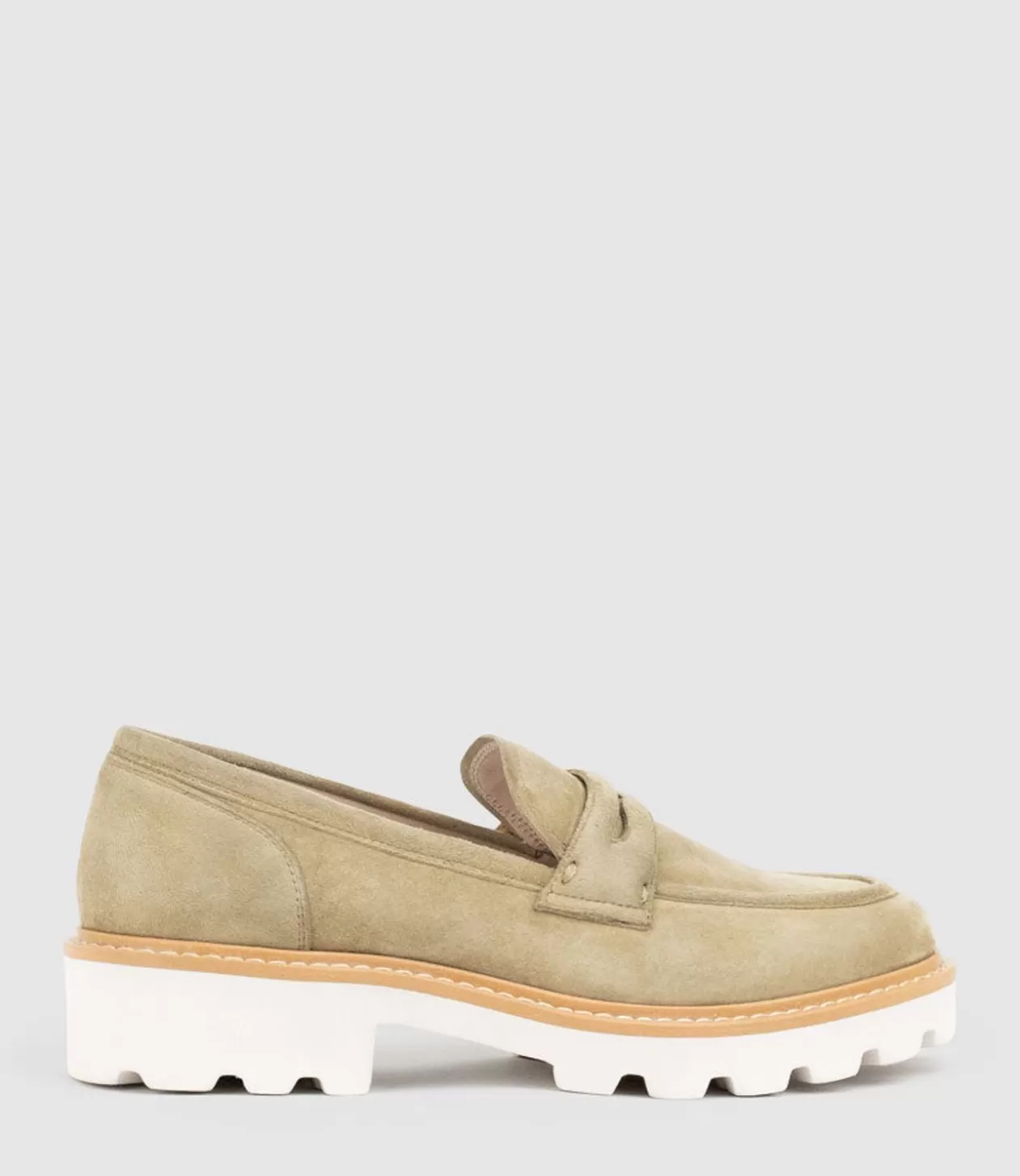 Edward Meller Loafers & Moccasins<Gaston Moccasin In Camel Suede