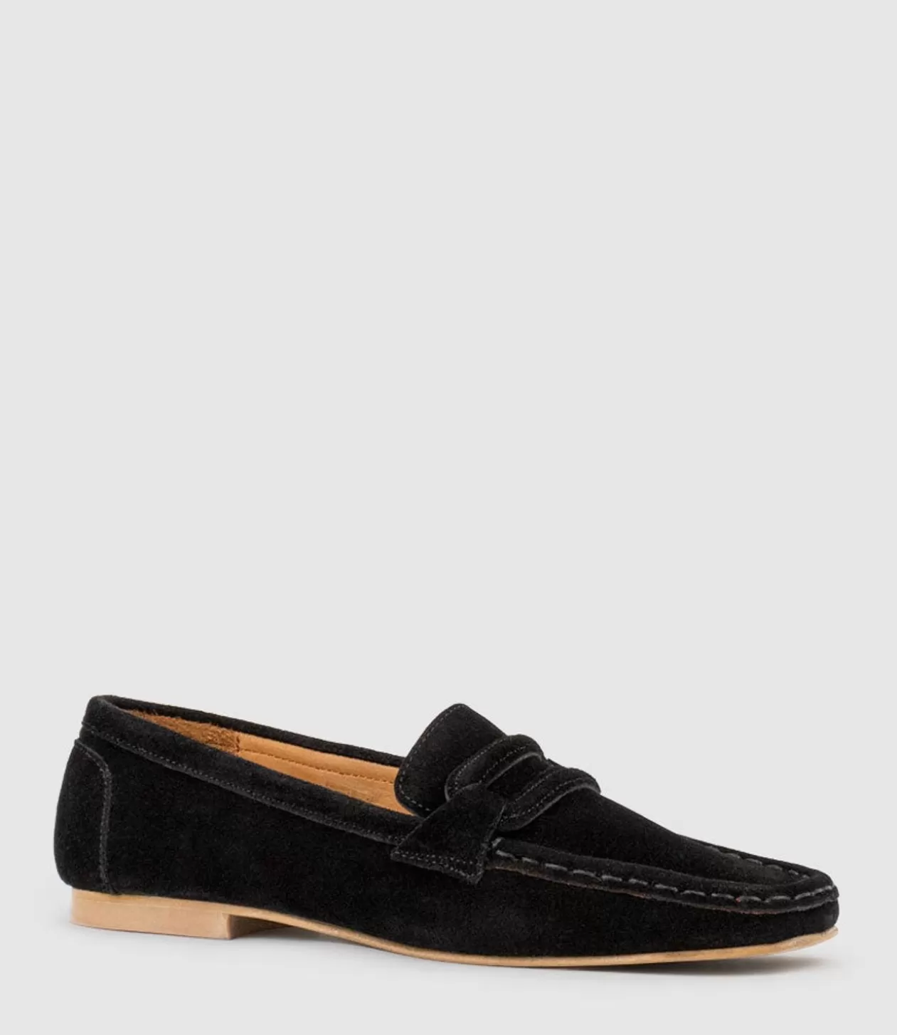 Edward Meller Loafers & Moccasins<Germaine Moccasin In Black Suede