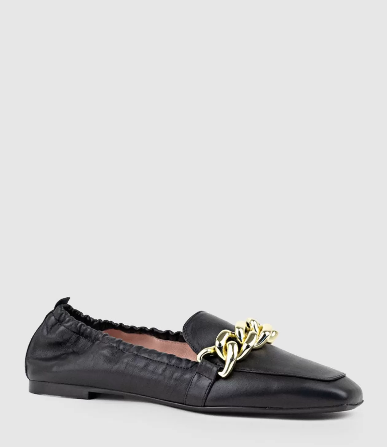 Edward Meller Pretty Ballerinas<Giani Loafer With Chain In Black