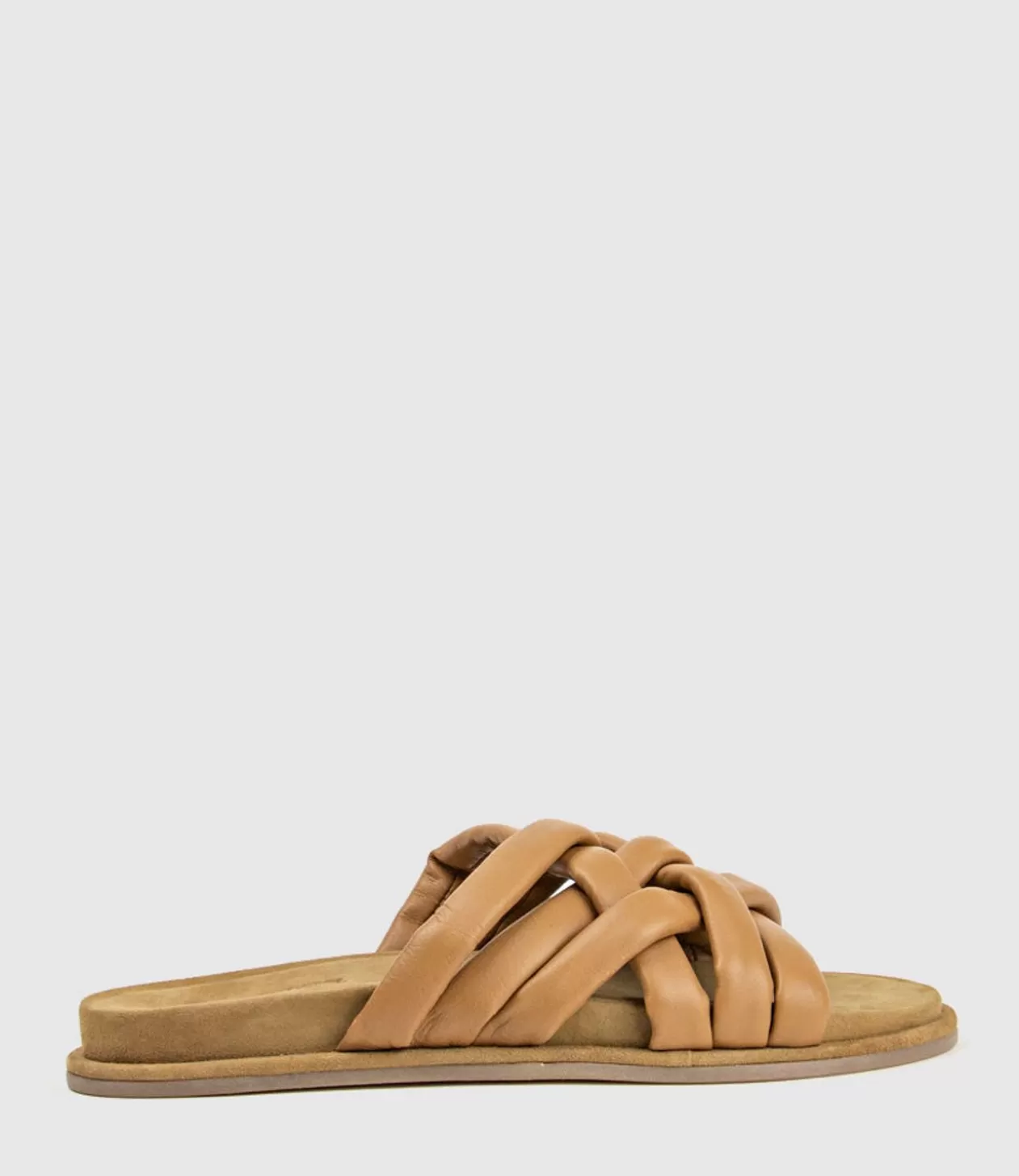 Edward Meller Low Sandals<Hanson Multistrap Crossover Slide In Tan