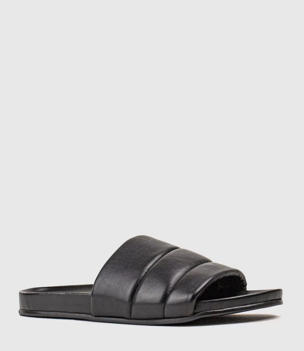 Edward Meller Low Sandals<Henry Padded Pool Slide In Black