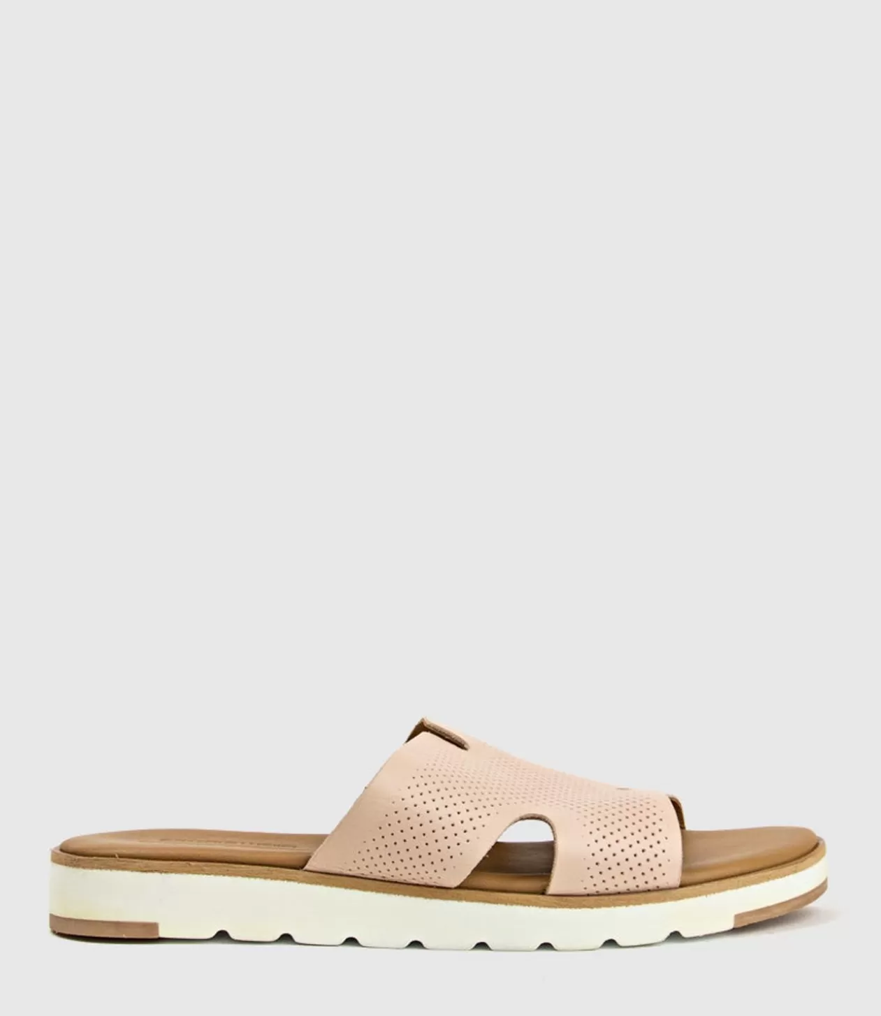 Edward Meller Low Sandals<Herby Punched Slide In Nude