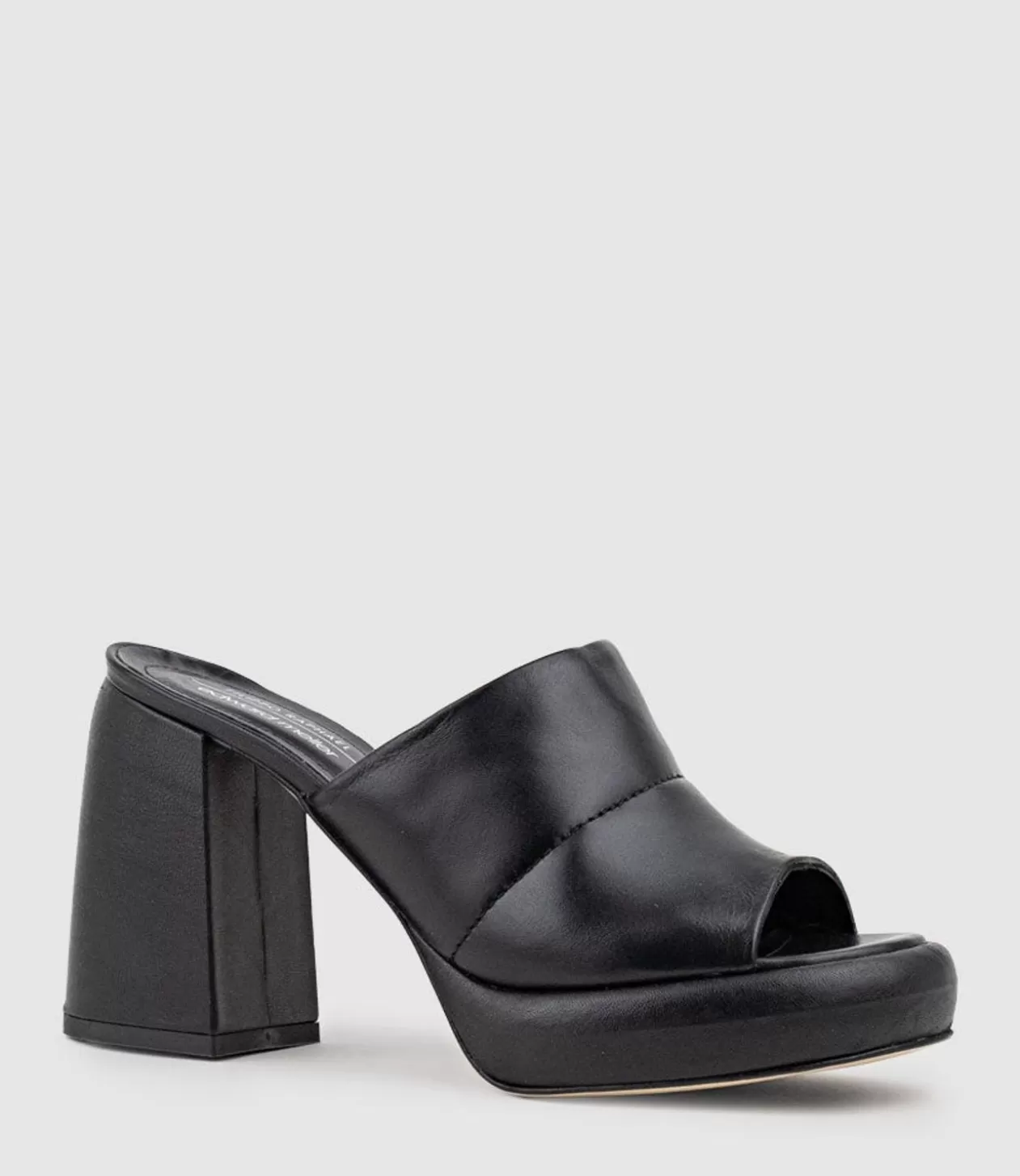 Edward Meller High Heel Sandals<Illian95 Platform Slide In Black