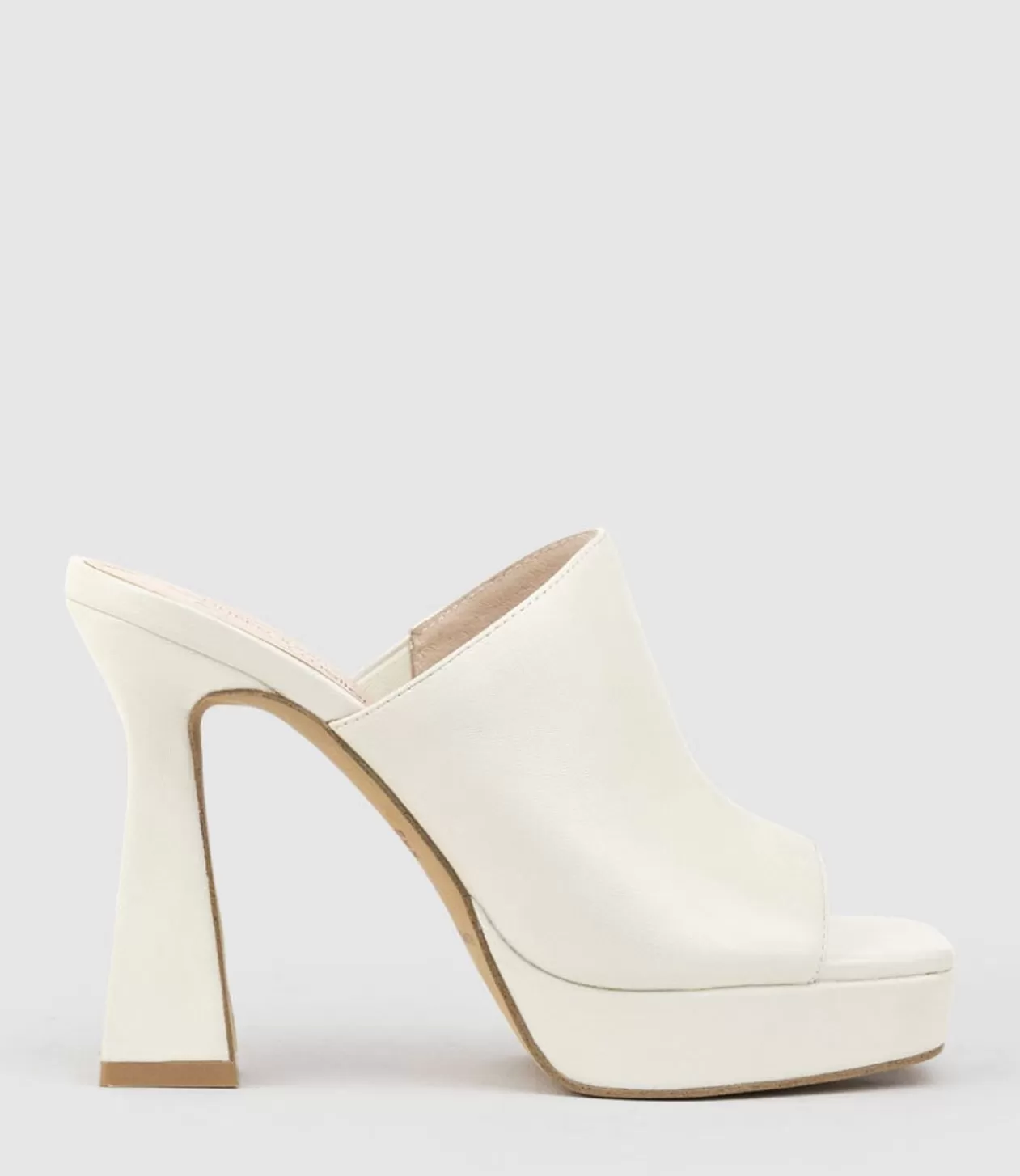 Edward Meller High Heel Sandals<Isha110 Platform Slide In Offwhite