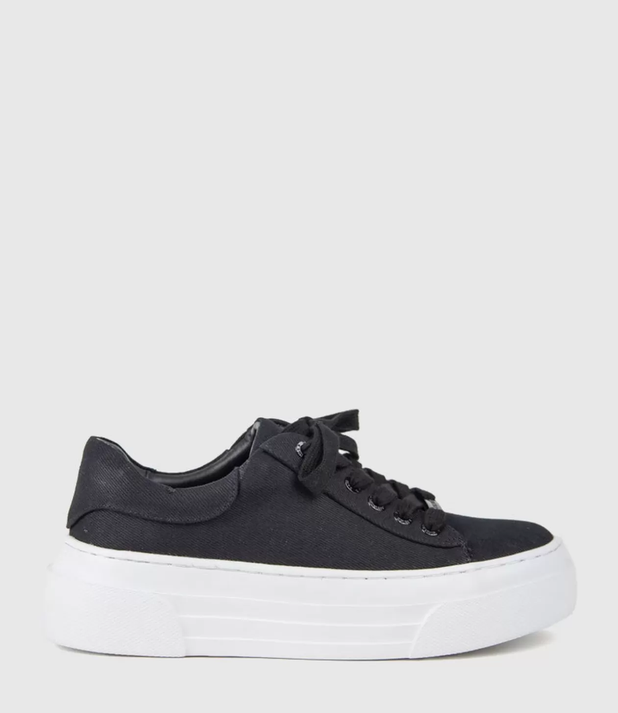 Edward Meller Sneakers<Jody Chunky Sole Canvas Sneaker In Black