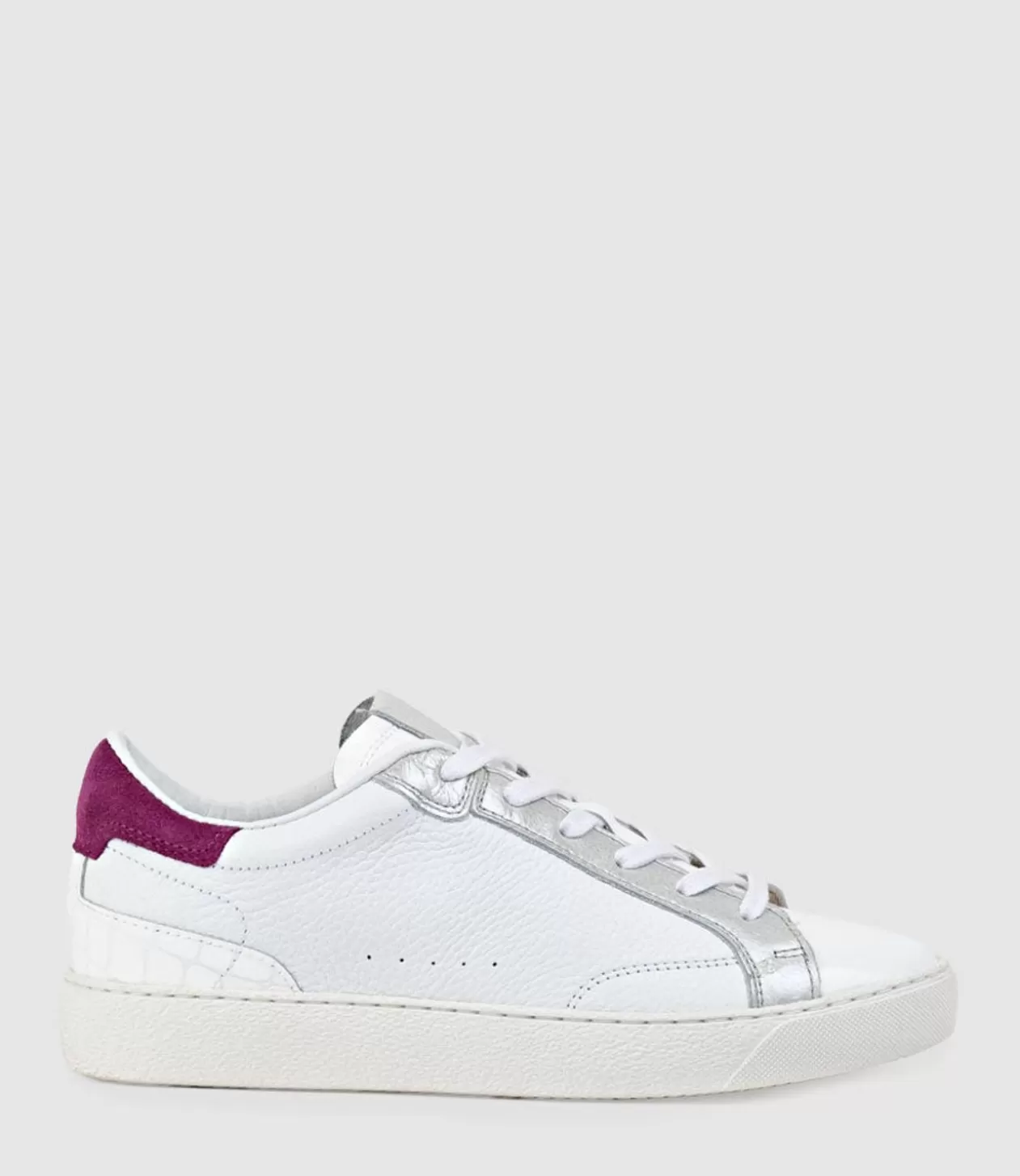 Edward Meller Sneakers<Josette Sneaker With Accents In Patent Combo