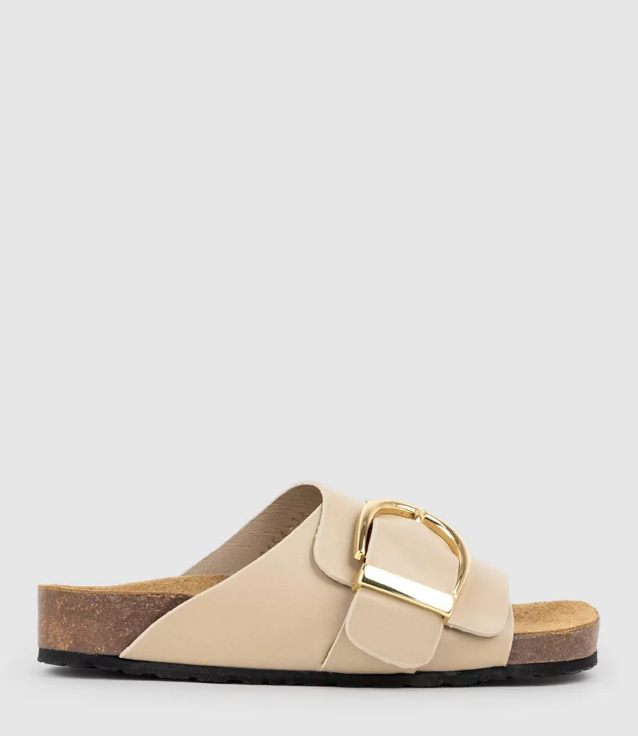 Edward Meller Low Sandals<Kakari Buckle Slide On Footbed In Mink