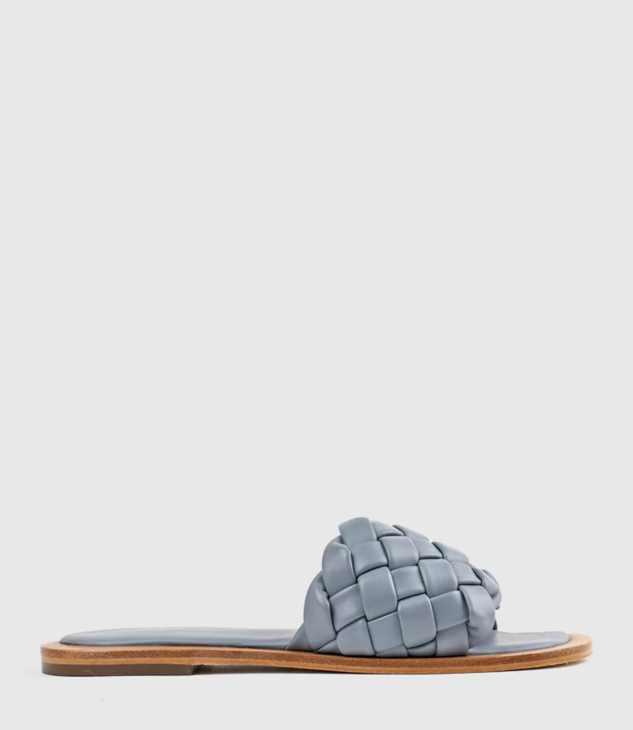 Edward Meller Low Sandals<Keira Woven Simple Slide In Sky