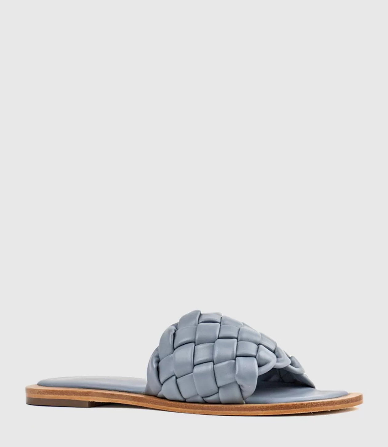 Edward Meller Low Sandals<Keira Woven Simple Slide In Sky