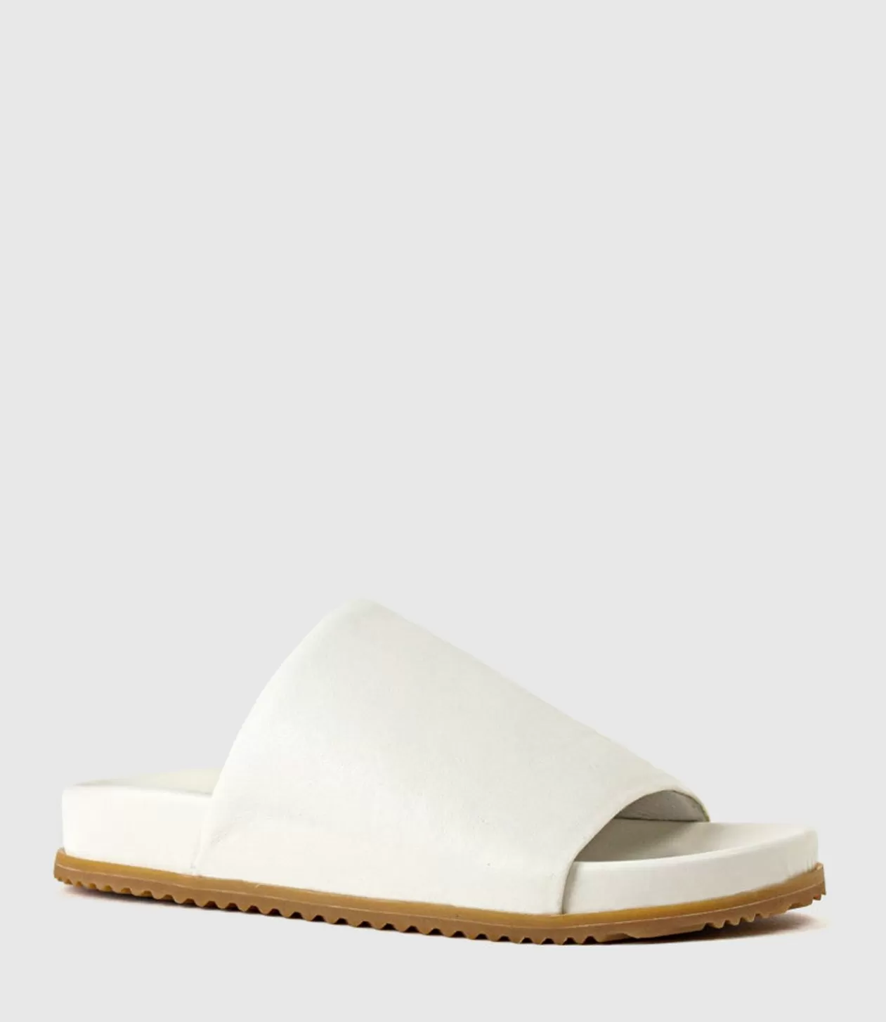 Edward Meller Low Sandals<Kenna Slide On Footbed In Offwhite