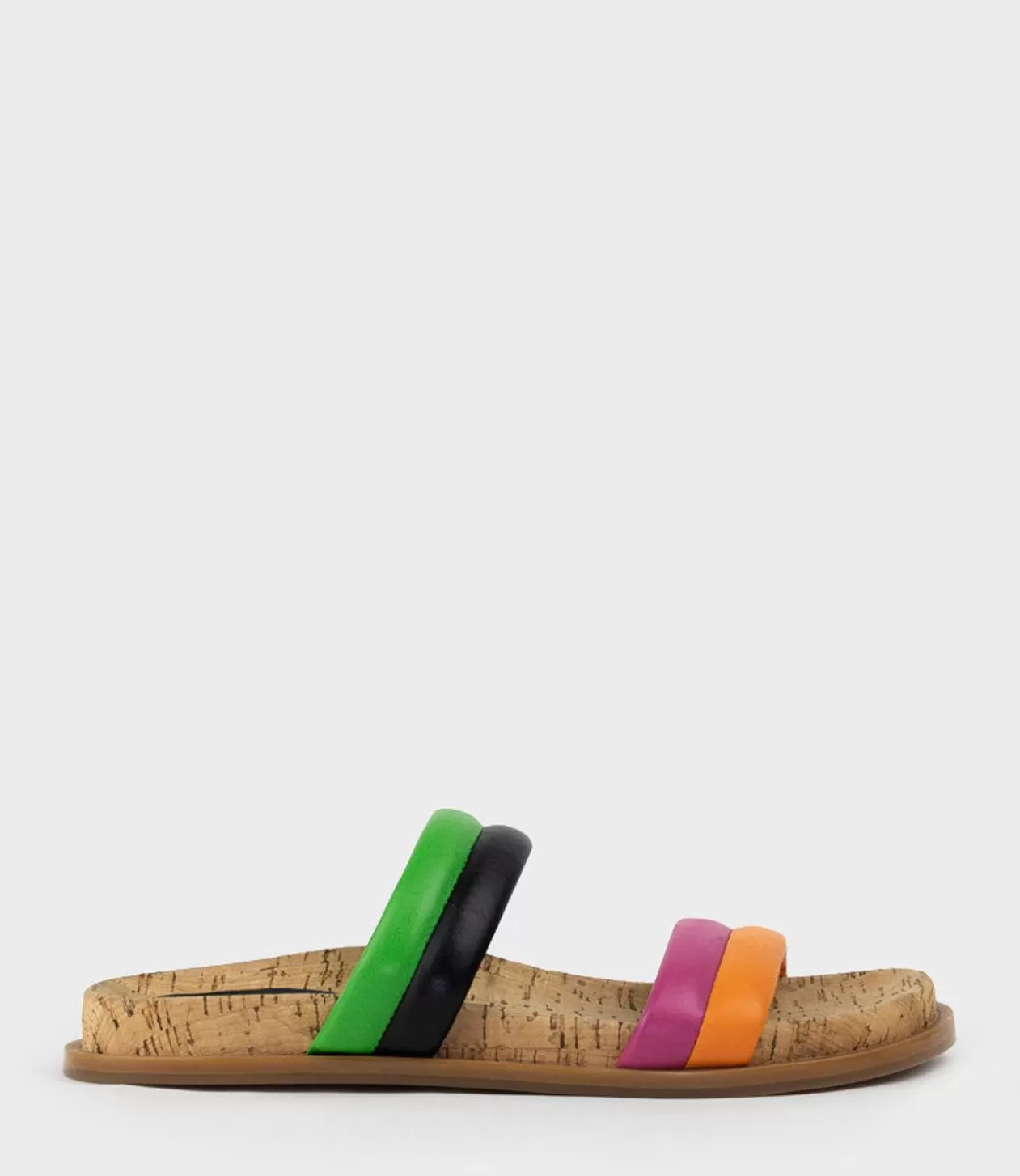 Edward Meller Low Sandals<Kinala Two Strap Slide On Unit In Colour Multi