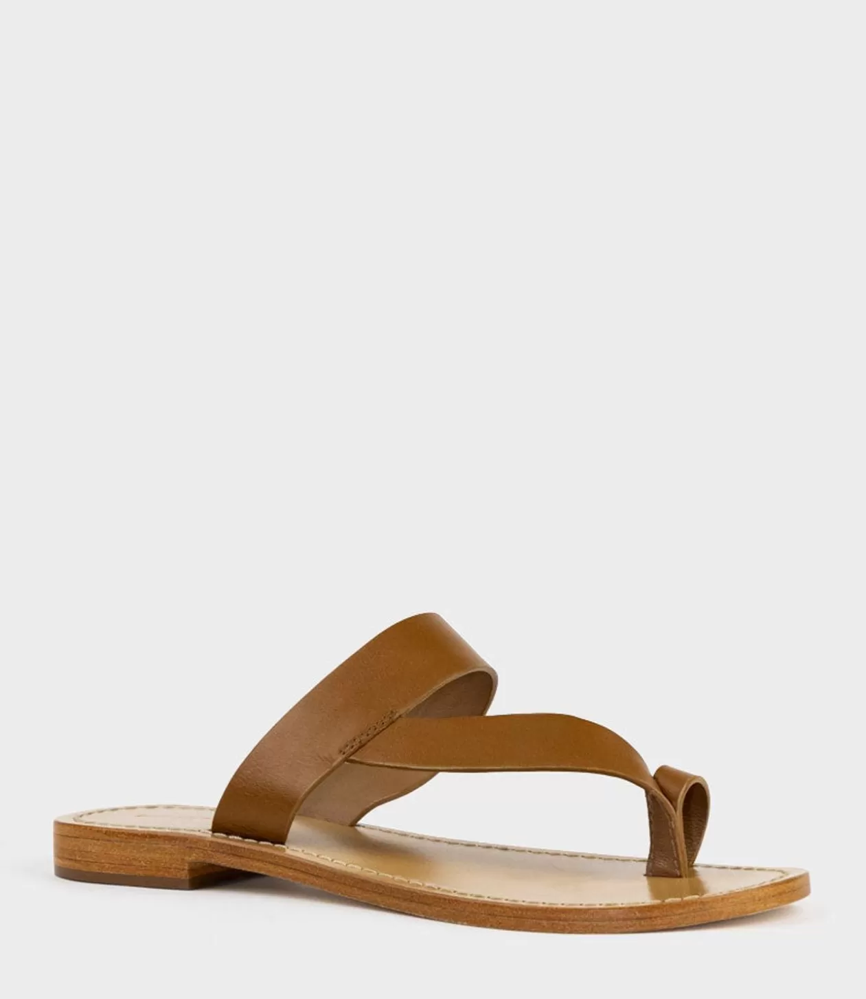 Edward Meller Low Sandals<Kirabee Toe Thong Slide In Tan