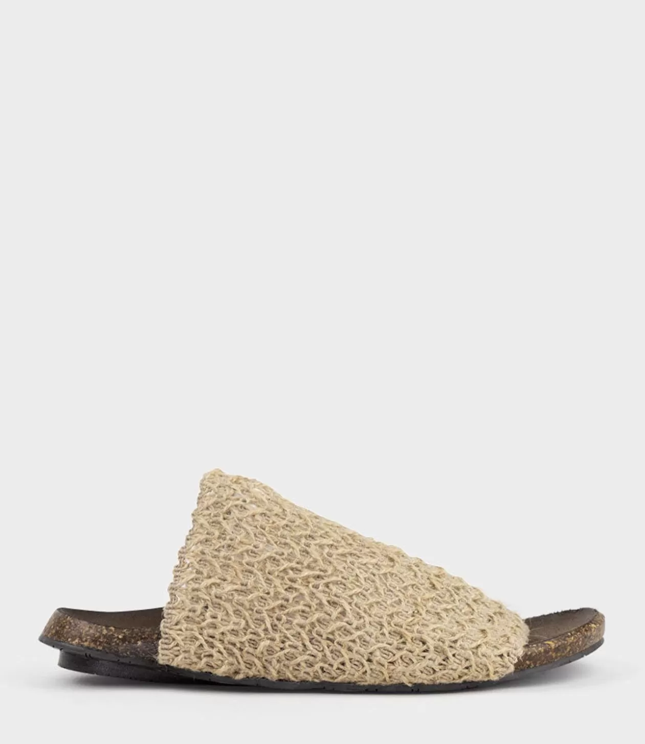 Edward Meller Low Sandals<Kyndra Textured Slide On Footbed In Natural