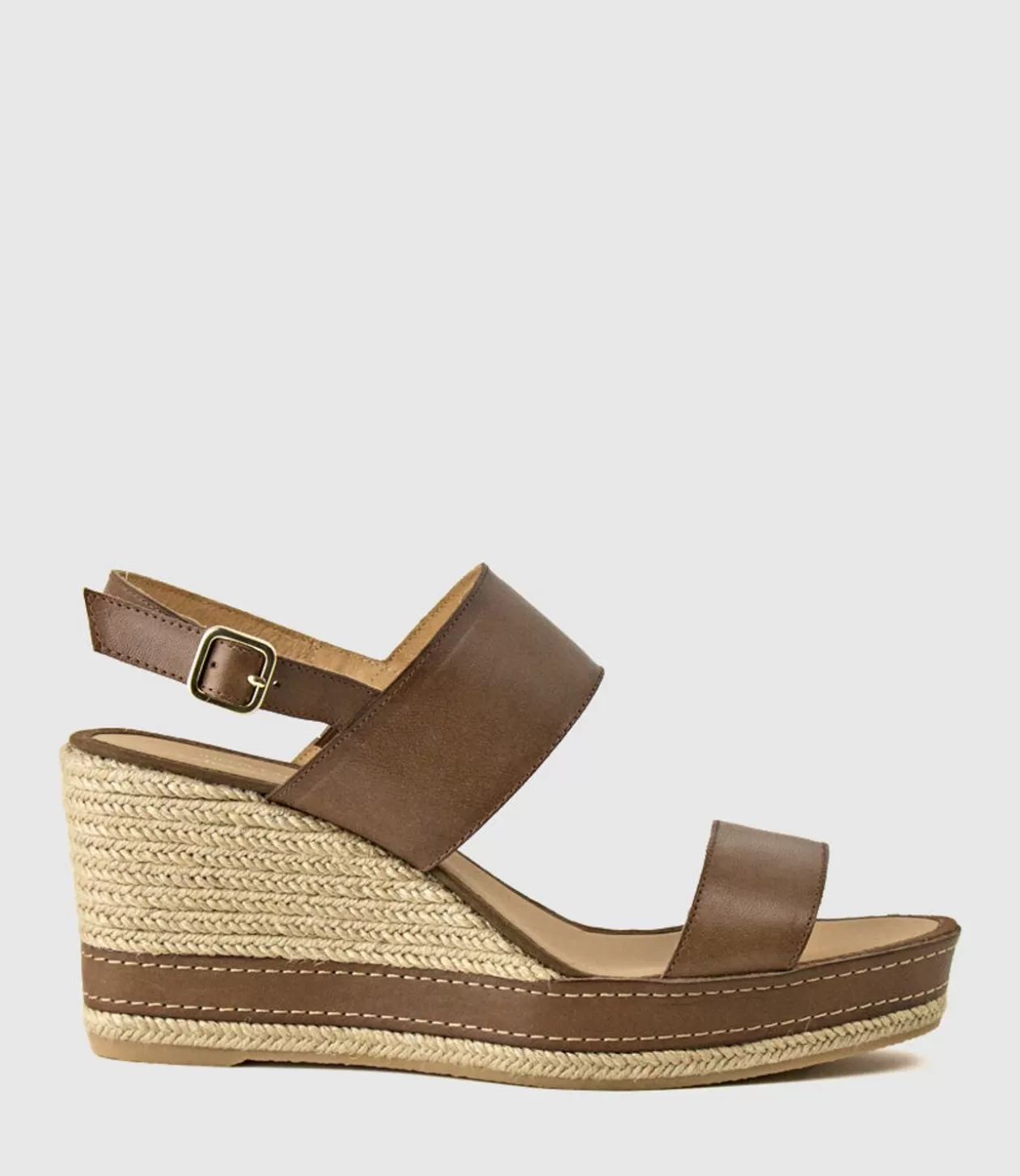 Edward Meller Espadrilles<Mikara Two Strap Classic Espadrille In Brown