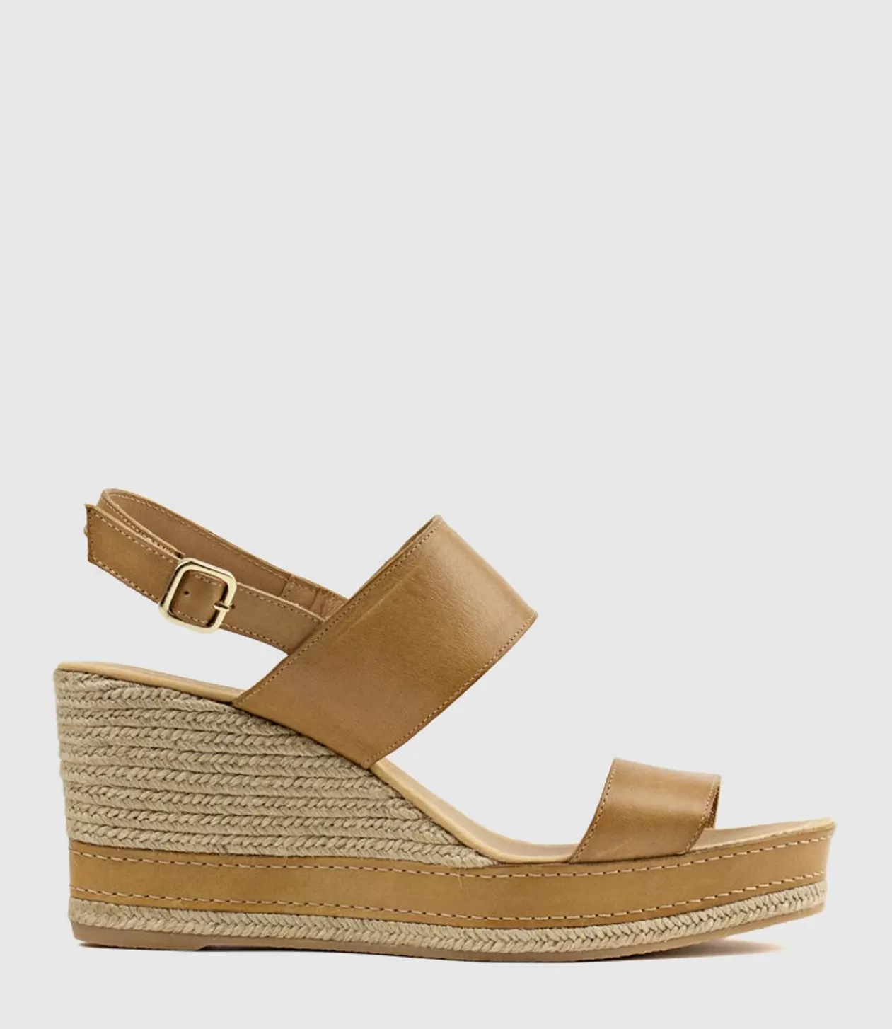 Edward Meller Espadrilles<Mikara Two Strap Classic Espadrille In Camel