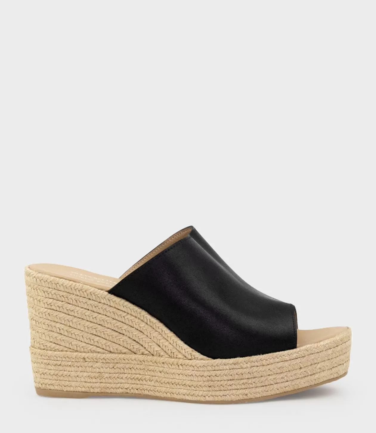 Edward Meller High Heel Sandals<Milara Slide Espadrille In Black