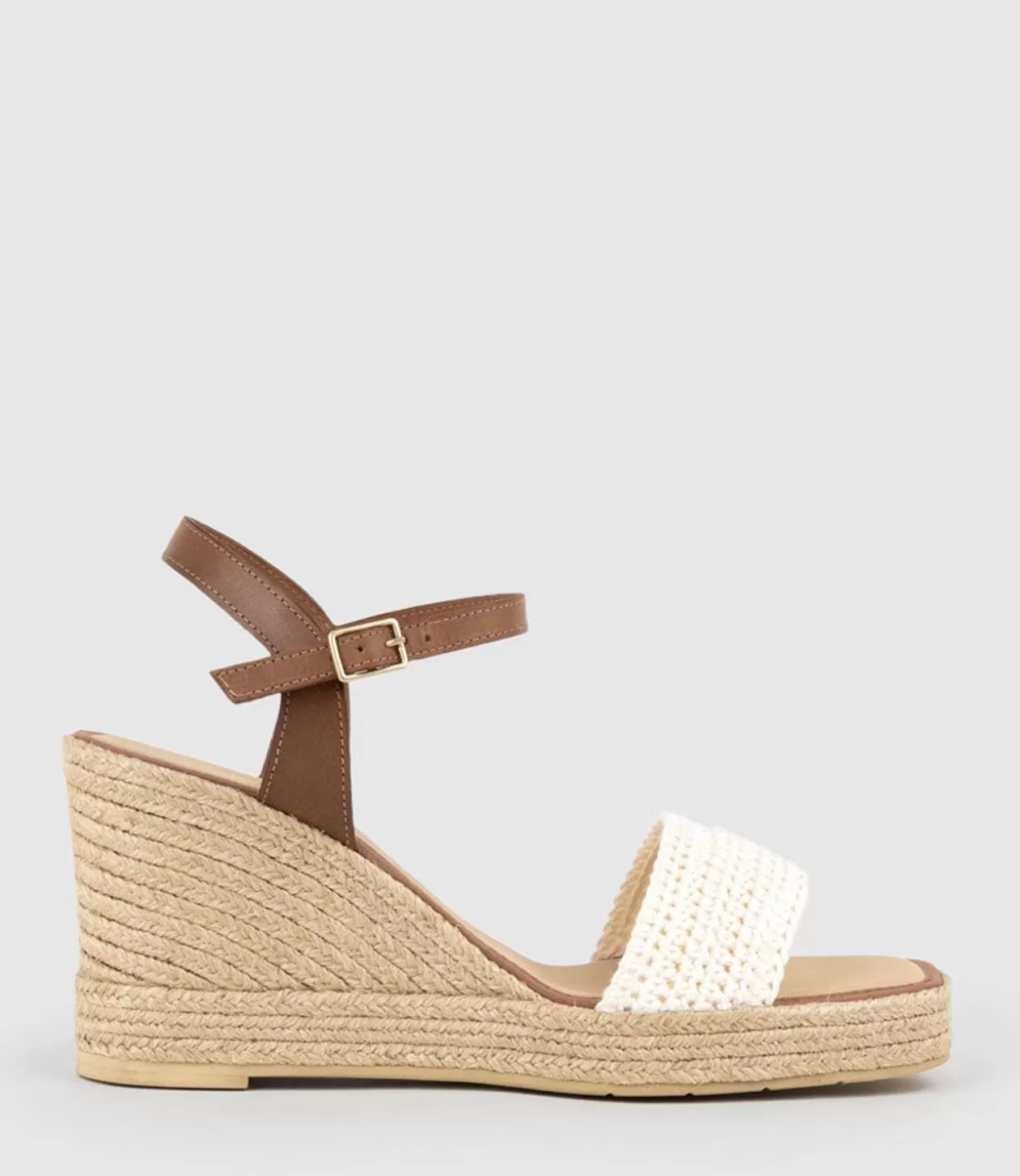 Edward Meller Espadrilles<Moire Crochet Espadrille In Tan