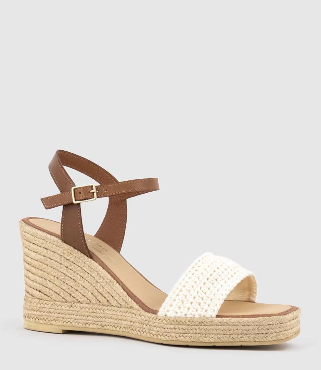 Edward Meller Espadrilles<Moire Crochet Espadrille In Tan