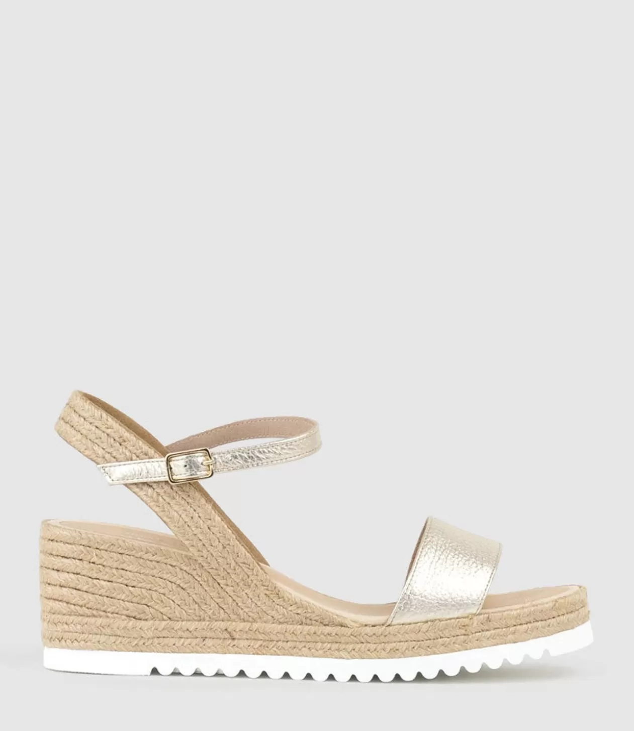 Edward Meller Espadrilles<Mylo Single Strap Espadrille In Platino