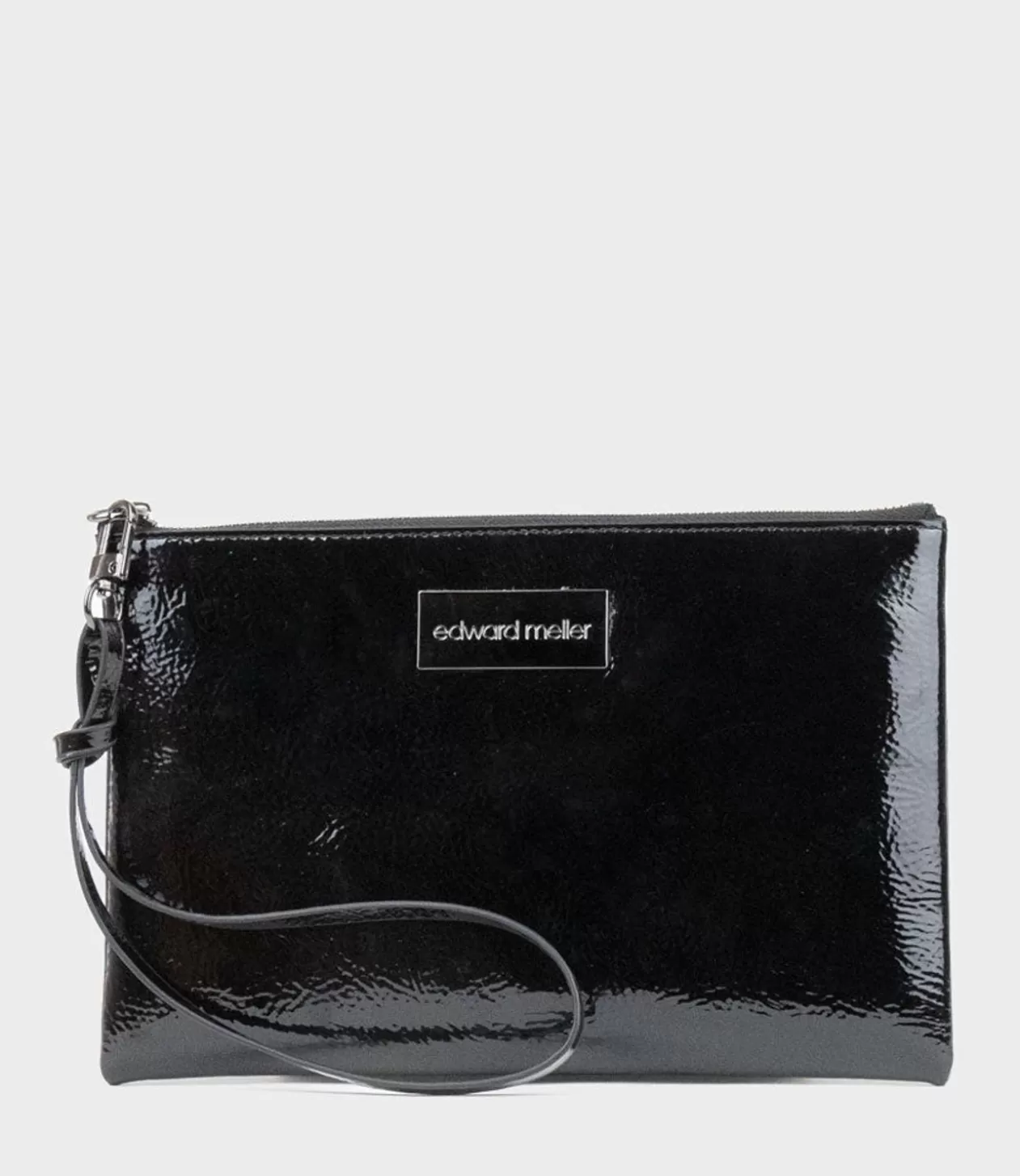 Edward Meller Handbags<Nereli Oversized Clutch In Black Patent