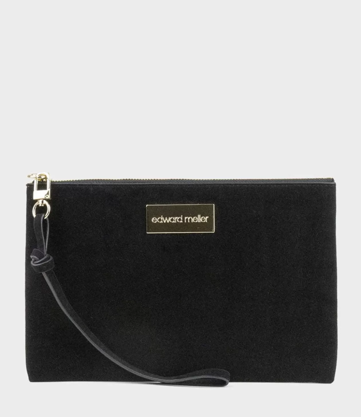 Edward Meller Handbags<Nereli Oversized Clutch In Black Suede