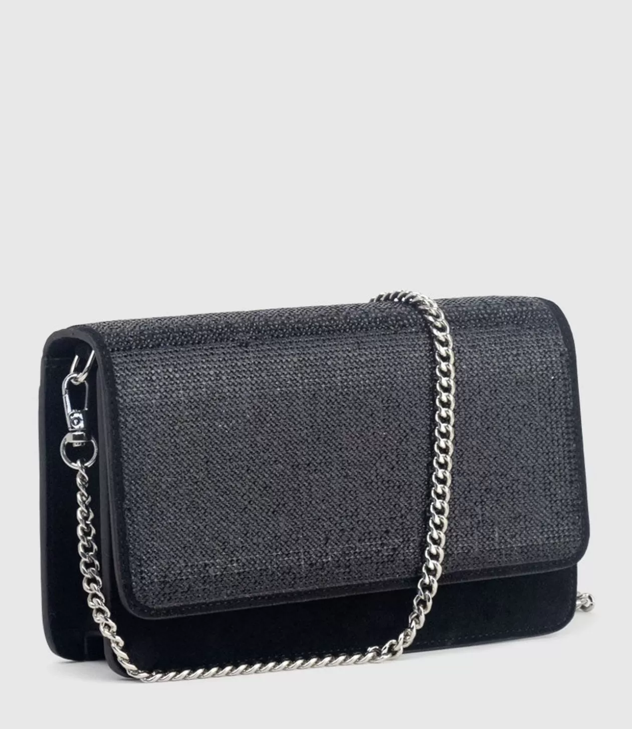 Edward Meller Handbags<Nya Structured Crossbody Bag In Black Crystal