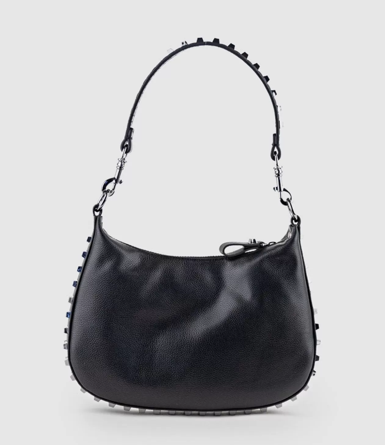 Edward Meller Handbags<Nylastud Studded Crossbody Bag In Black