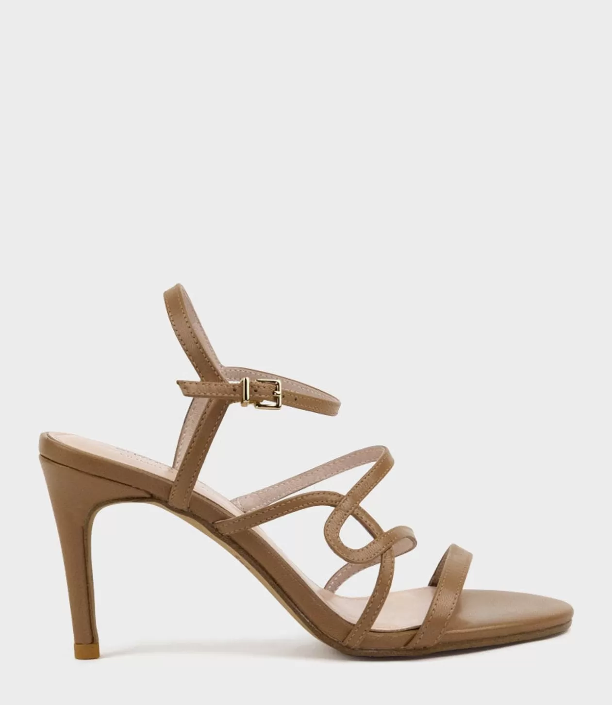 Edward Meller High Heel Sandals<Sissy85 Strappy Sandal In Tan