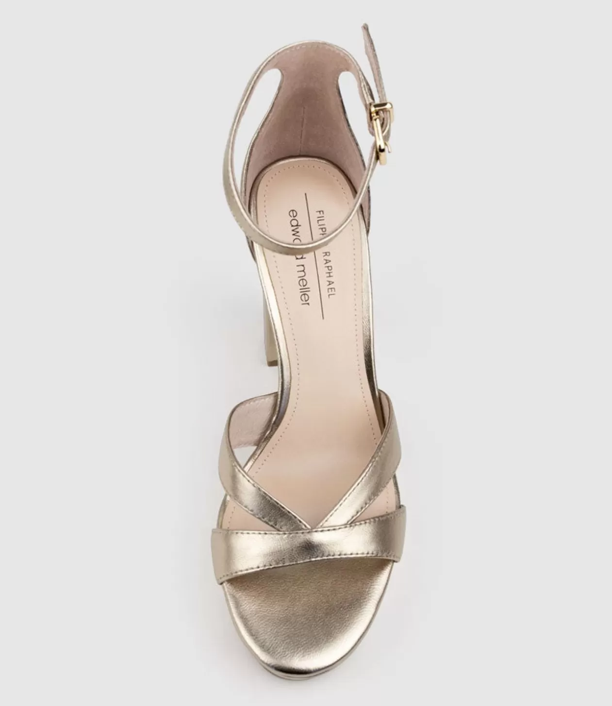 Edward Meller Platform Sandals<Sloane110 Platform Sandal In Rosegold