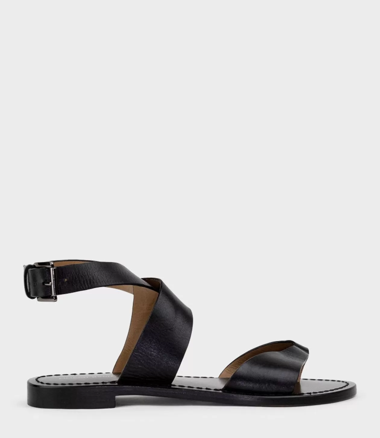 Edward Meller Low Sandals<Solinda Ankle Wrap Sandal In Black