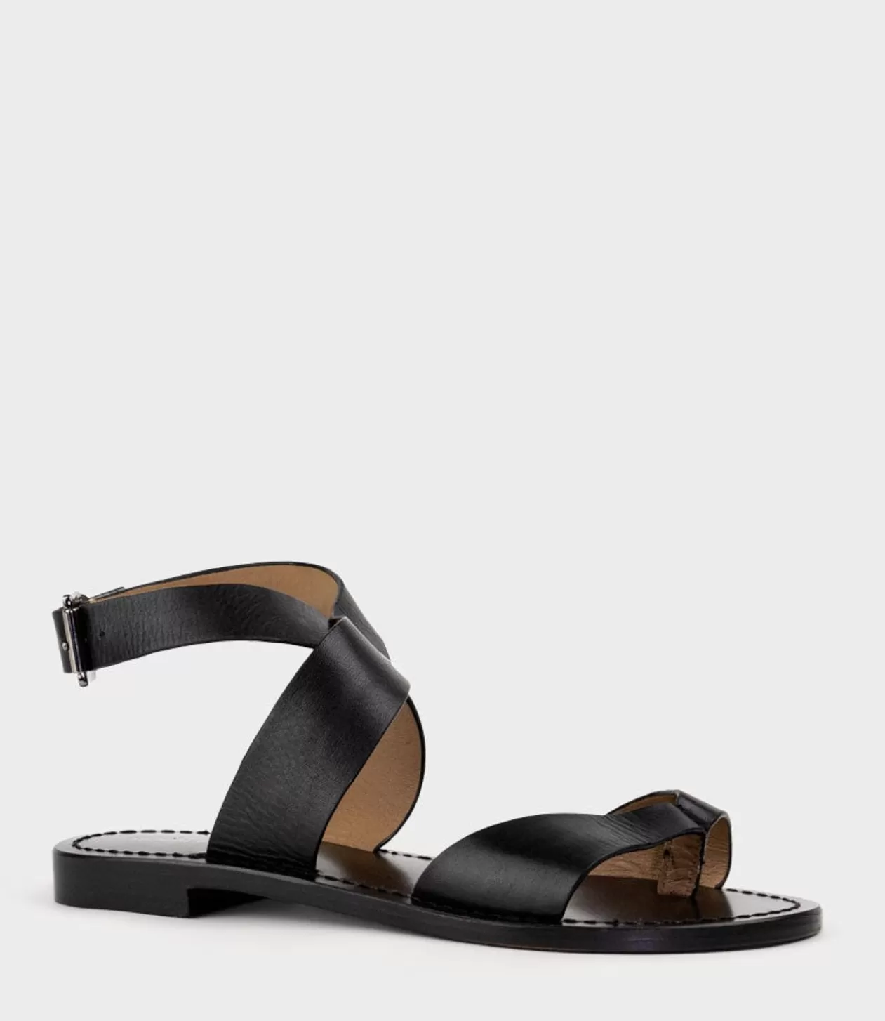 Edward Meller Low Sandals<Solinda Ankle Wrap Sandal In Black