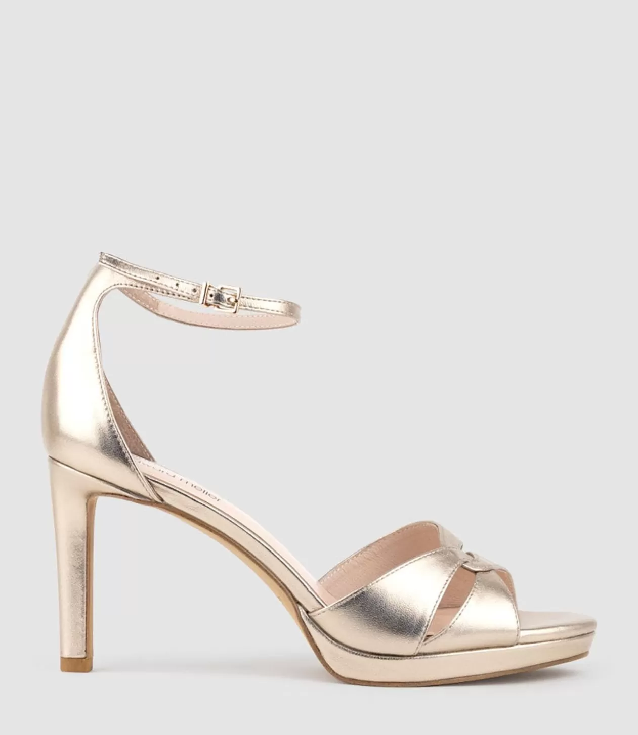 Edward Meller Platform Sandals<Spencer90 Interlocked Detail Platform Sandal In Rosegold