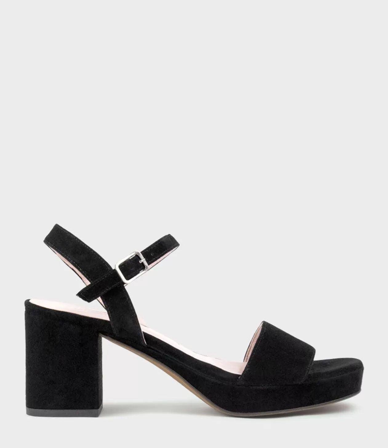 Edward Meller Platform Sandals<Sylas75 Platform Sandal In Black Suede