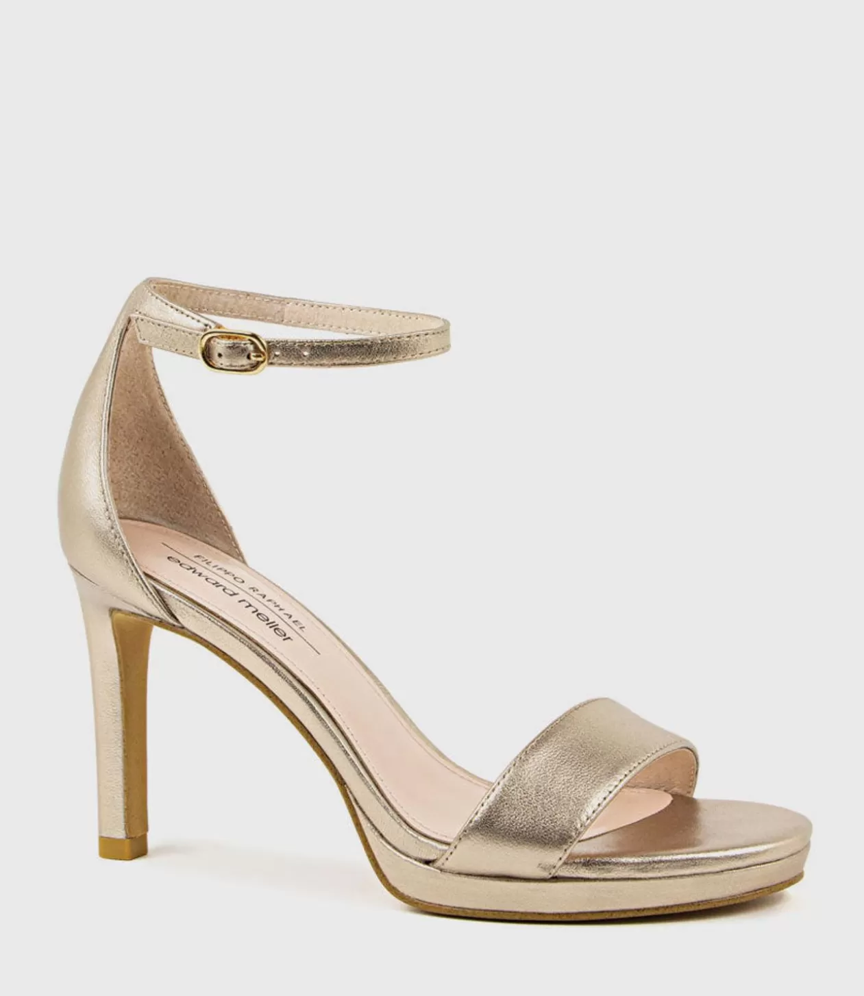 Edward Meller High Heel Sandals<Sylvia90 Platform Sandal In Rosegold