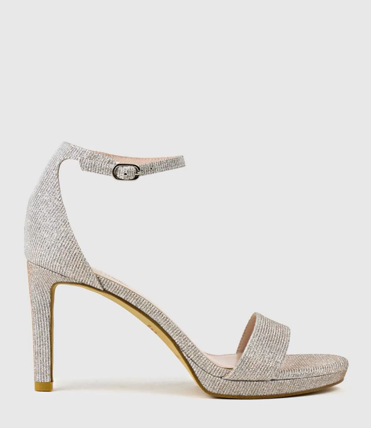 Edward Meller Platform Sandals<Sylvia90 Platform Sandal In Silver Ritz