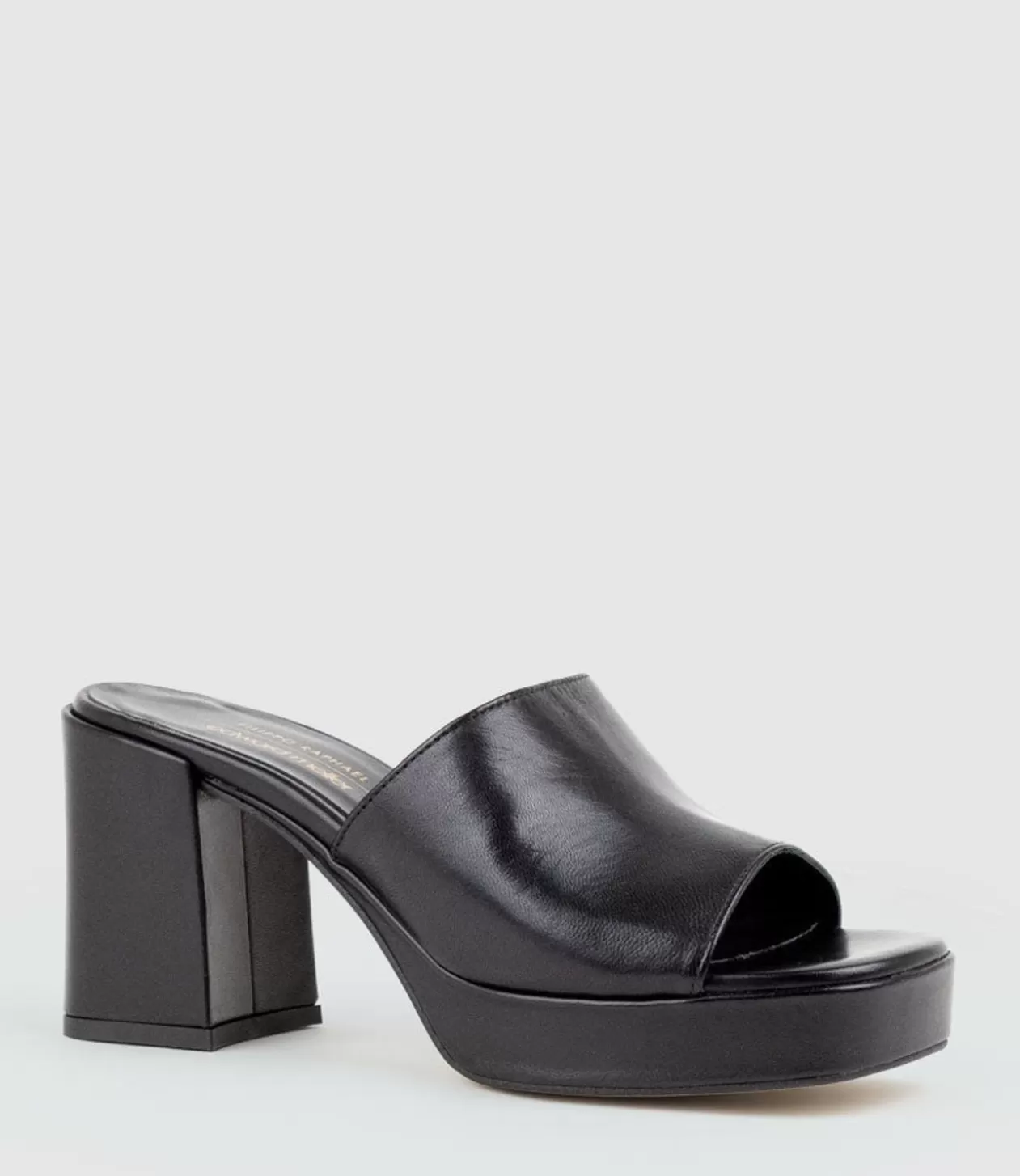 Edward Meller Platform Sandals<Tilla90 Platform Slide In Black