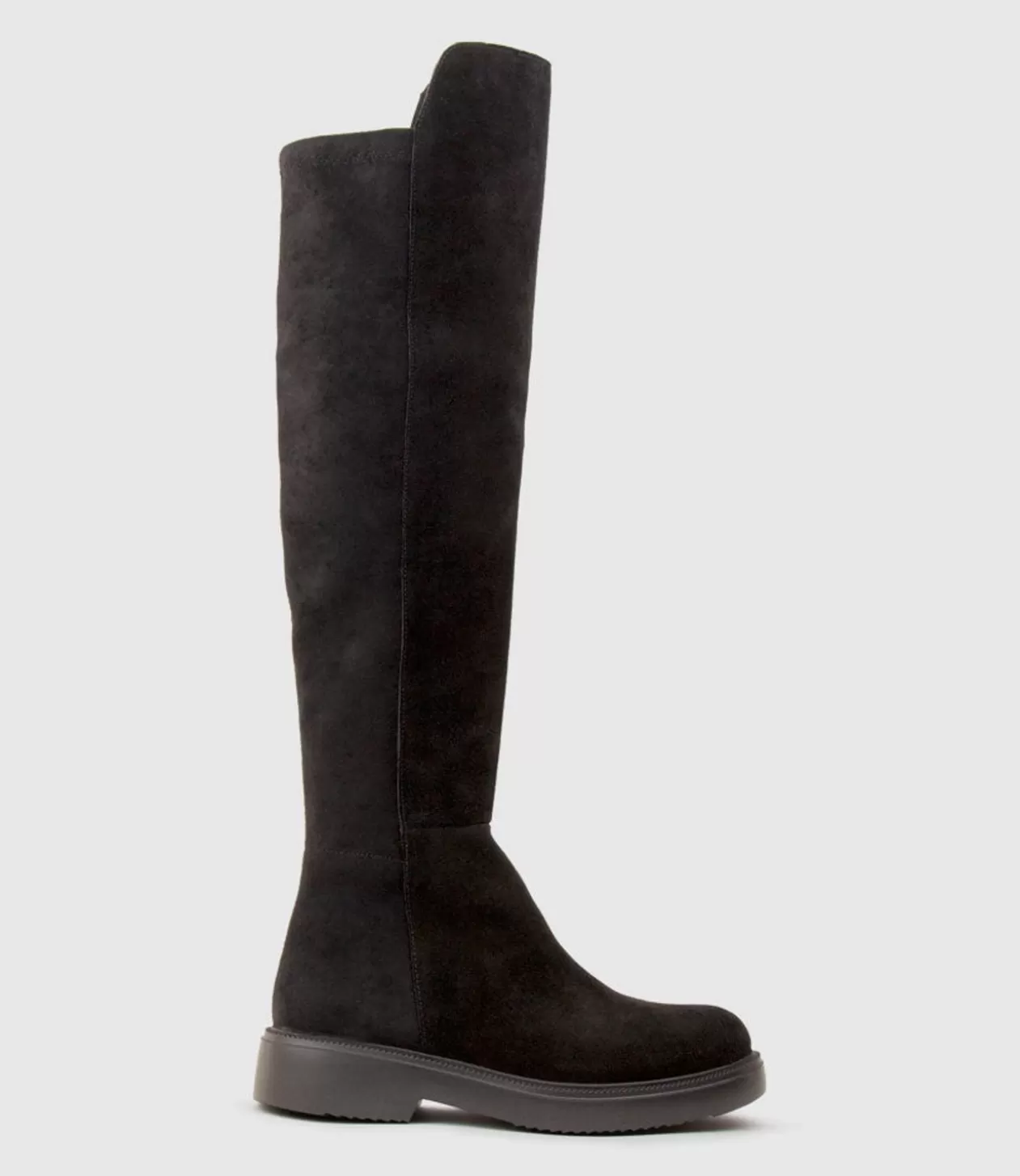 Edward Meller Long Boots<Vander Half And Half Otk Boot In Black Suede