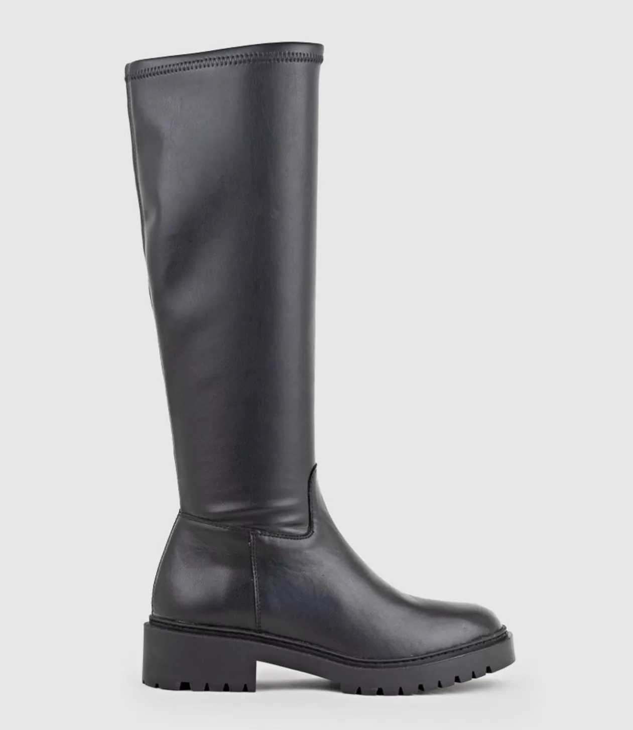 Edward Meller Long Boots<Vaught Stretch Knee High Boot In Black