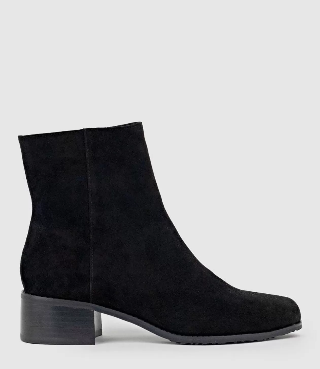 Edward Meller Ankle Boots<Weston40 Ankle Boot With Zip In Black Suede