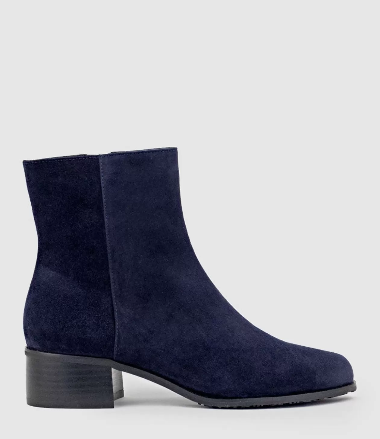 Edward Meller Ankle Boots<Weston40 Ankle Boot With Zip In Navy Suede