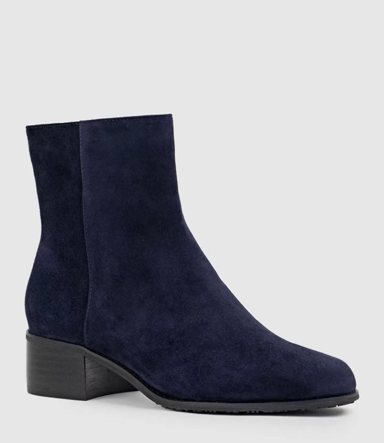 Edward Meller Ankle Boots<Weston40 Ankle Boot With Zip In Navy Suede