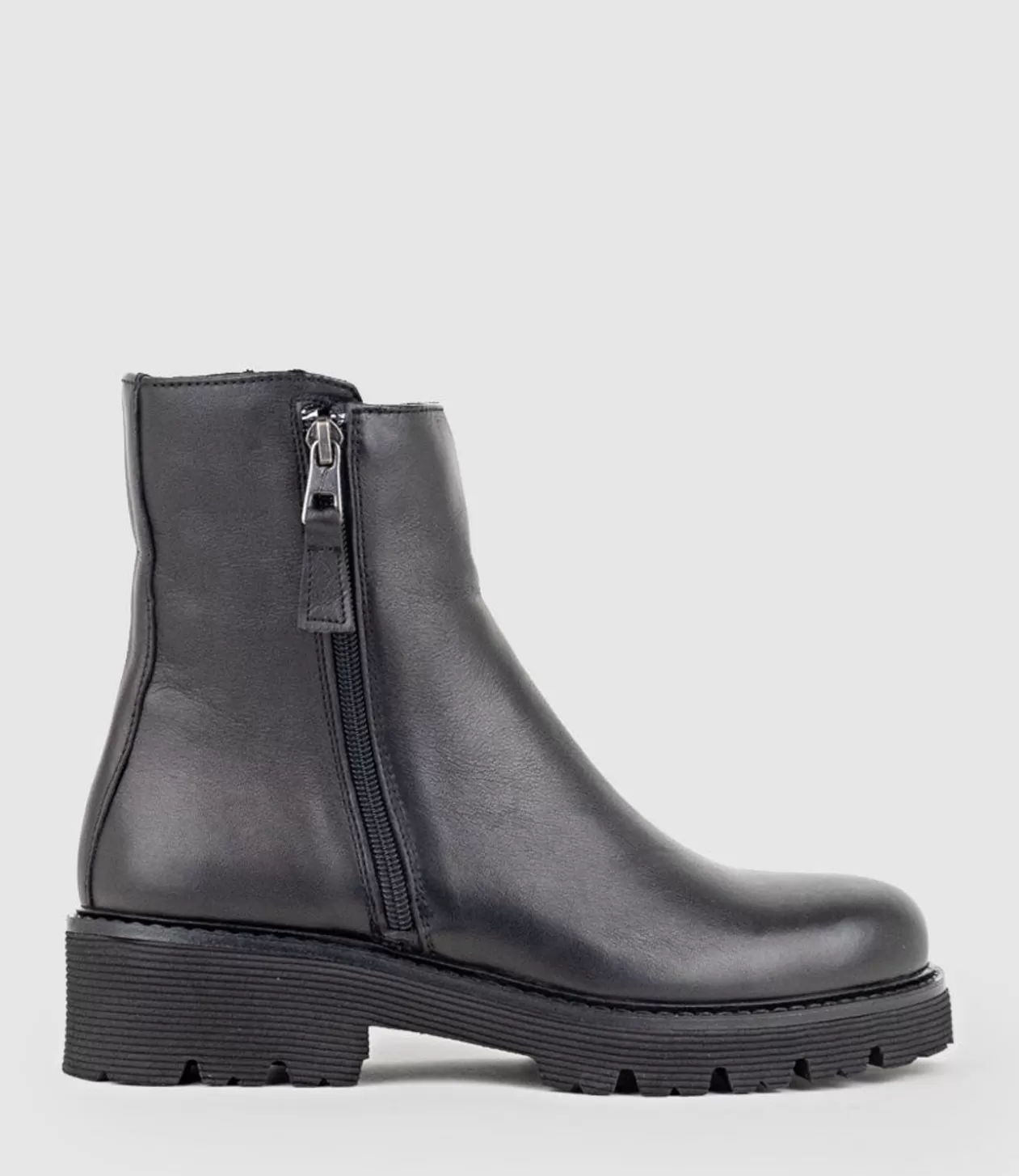 Edward Meller Ankle Boots<Wilma Double Zip Ankle Boot In Black