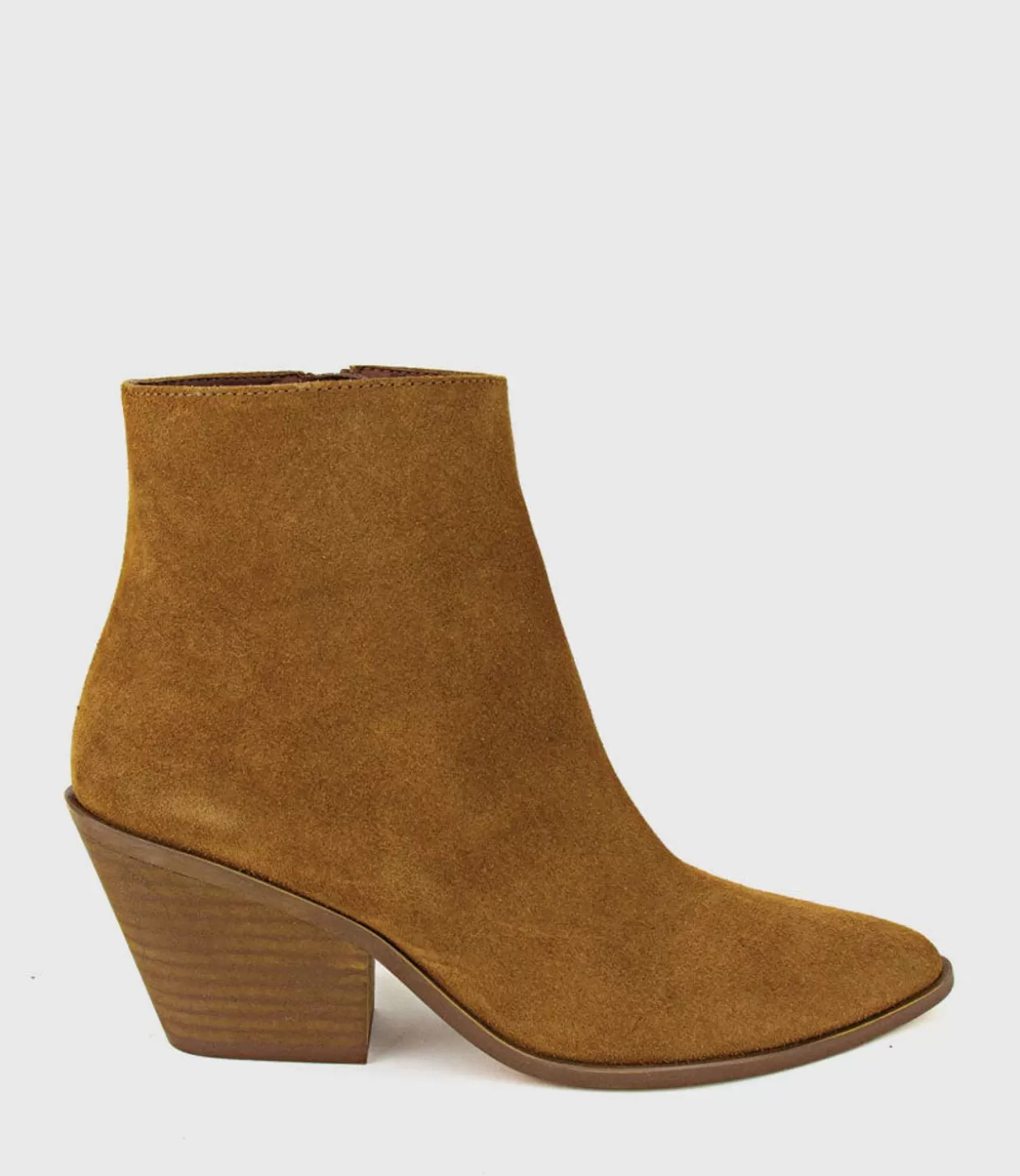 Edward Meller Ankle Boots<Xilla Western Style Ankle Boot In Tobacco Suede